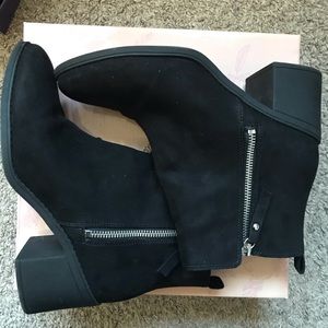 H&M Suede Booties